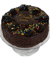Chocolaty Birthday Cake